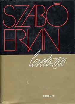 Szab Ervin levelezse I-II.
