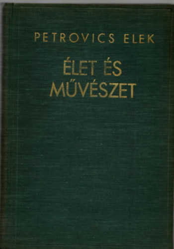 Petrovics Elek - let s mvszet