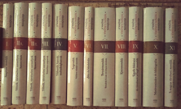 Magyar t�rt�neti mond�k katal�gusa (12 k�tet)