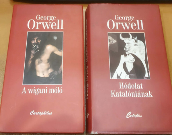 2 db George Orwell: A wigani m�l� + H�dolat Katal�ni�nak