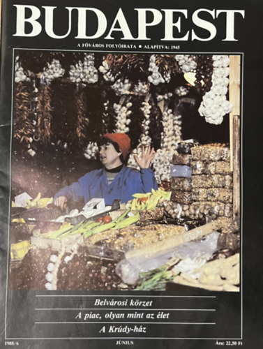 Budapest: A f�v�ros foly�irata 1988/6