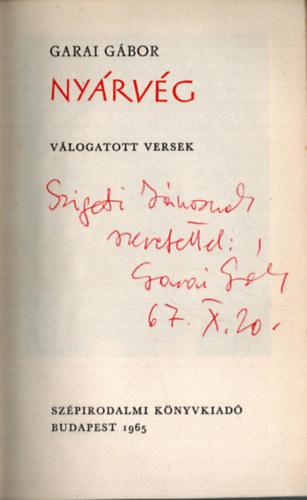 Ny�rv�g - dedik�lt