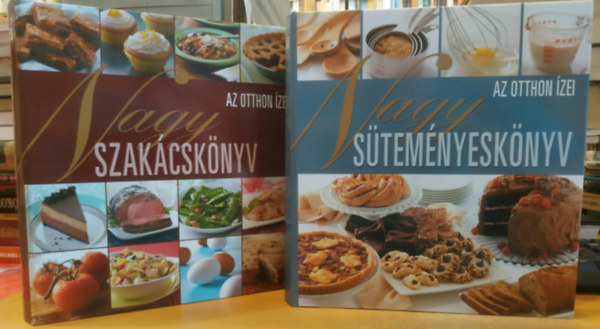 2 db Reader's Digest: Az otthon zei: Nagy szakcsknyv + Nagy Stemnyesknyv