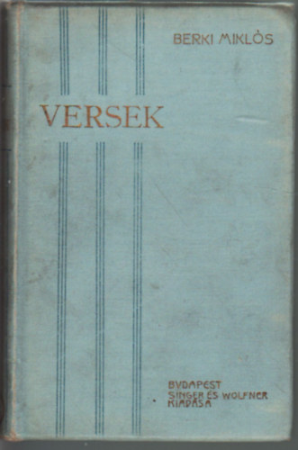 Versek- Berki Mikls