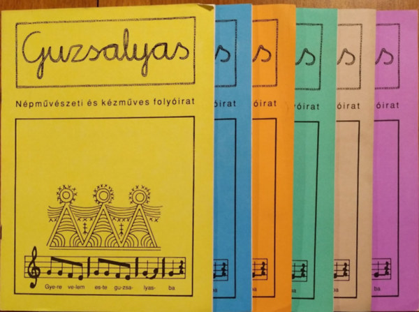 Guzsalyas, VII. vf. 1995 - (teljes vfolyam, 6 lapszm)