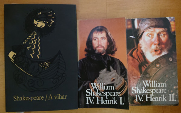 3 ktet, 2 m Shakespeare-tl: IV. Henrik I-II., A vihar