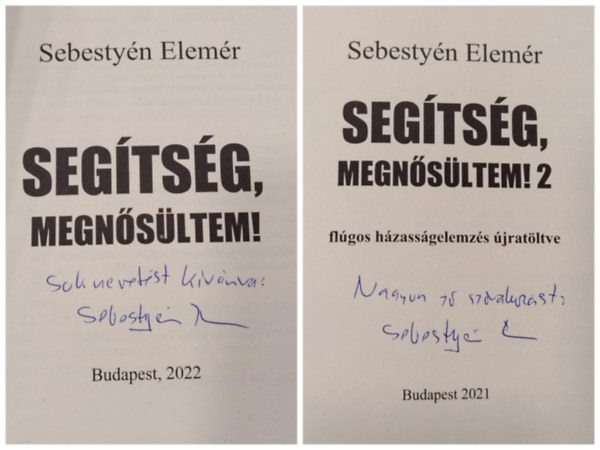 Sebestyn Elemr - Segtsg, megnsltem 1-2.