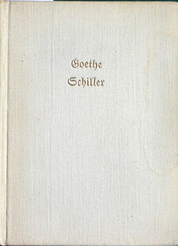 Eldk Goethe s Schiller  Versei