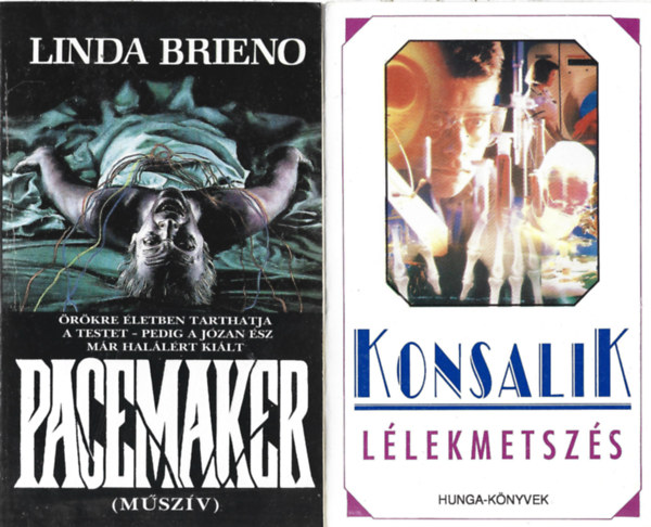 2 db knyv, Linda Brieno: Pacemaker, Konsalik: Llekmetszs