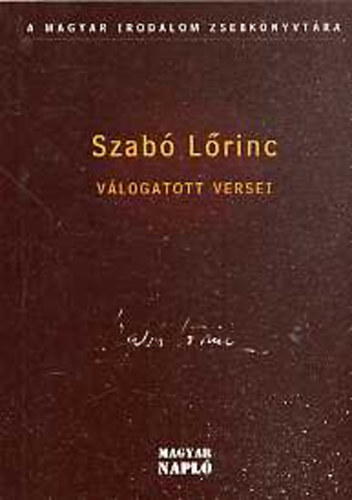 Szab� L�rinc v�logatott versei