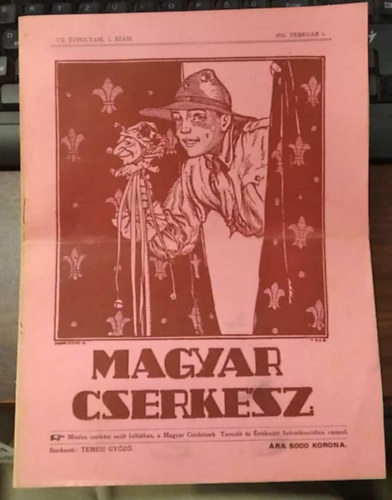 Magyar Cserk�sz VII. �vf. 3. sz�m - 1926. febru�r 1.