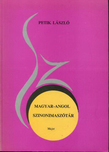 Magyar-angol szinon�masz�t�r