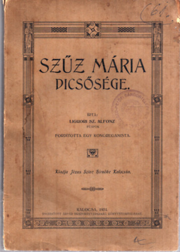 Sz�z M�ria dics�s�ge