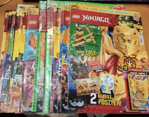 26 db Lego Ninjago magazin s/vagy klnszmok (Sorszmok a termklapon)