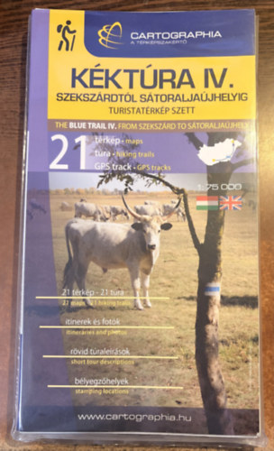 K�kt�ra IV. turistat�rk�p szett (Alf�ld) - Szeksz�rdt�l S�toralja�jhelyig