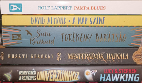 Lucy & Stephen Hawking, Rolf Lappert, David Almond, Sara Barnard Huszti Gergely - Ifjsgi knyvcsomag