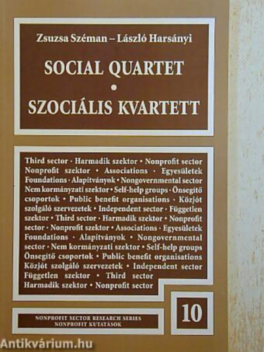 Szman Zsuzsa - Harsnyi Lszl - Szocilis kvartett SOCIAL QUARTET - Nonprofit kutatsok 10.