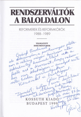 Rendszervltk a baloldalon - reformerek s reformkrk 1988-1989