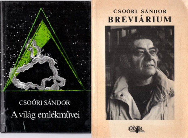 2 db Csori Sndor m: Brevirium + A vilg emlkmvei