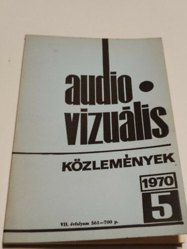 Audiovizu�lis k�zlem�nyek 1970/5