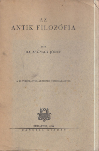 Az antik filozfia