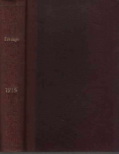 Az Izraelita Magyar Irodalmi Trsulat vknyve 1915 (IMIT vknyv)