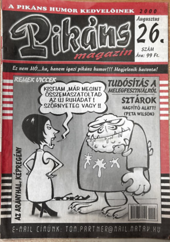 Pikns magazin 26. - 2000. augusztus