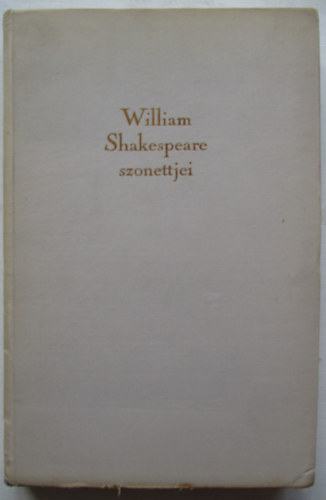 William Shakespeare szonettjei