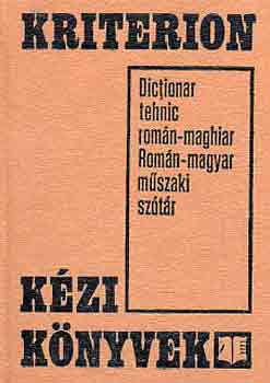 Romn-magyar mszaki sztr (Dictionar tehnic roman-maghiar)