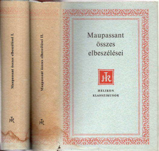 Maupassant sszes elbeszlsei I-II. (Helikon Klasszikusok)