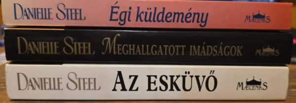 Danielle Steel - 3 db Danielle Steel könyvcsomag