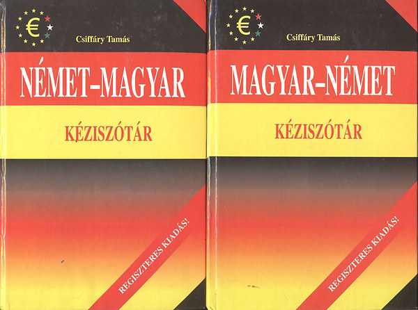 Magyar-nmet s nmet-magyar kzisztr (Regiszteres kiads)