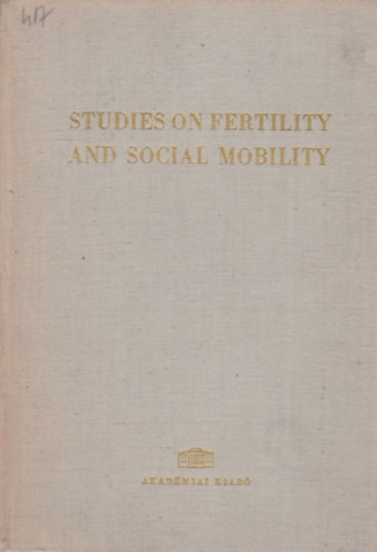 Studies On Fertility And Social Mobility
