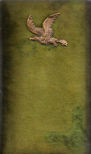 Emlkknyv (1920-as vek, fmdszes brsonyktsben)