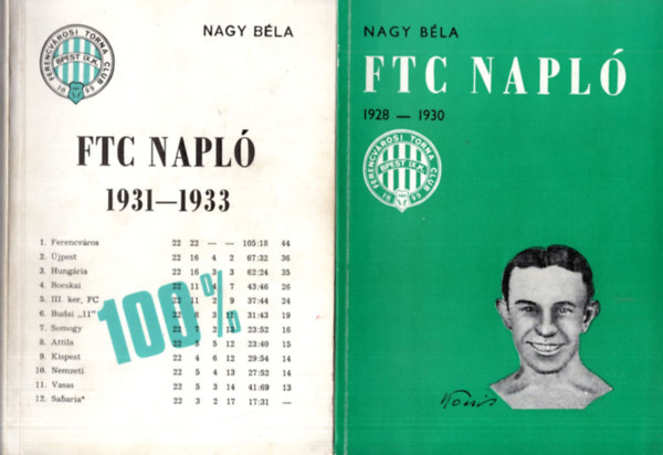 FTC Napl 1928-1959 ( 7 ktet egytt )