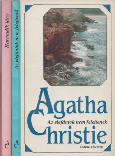 2db Agatha Christie regny: Az elefntok nem felejtenek + Harmadik lny