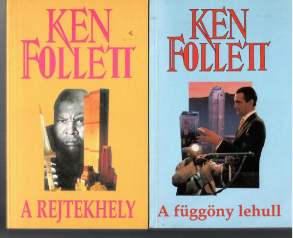 2 db Ken Follett knyv: A rejtekhely + A fggny lehull