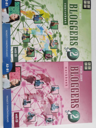 Bloggers 2 (A2-B1) - Coursebook + Workbook - CD mellklettel