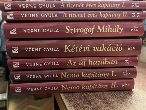 7 db Verne Gyula