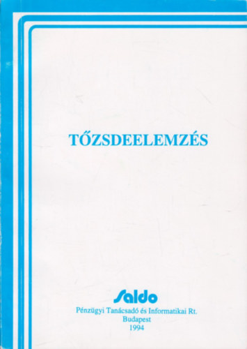 Tzsdeelemzs