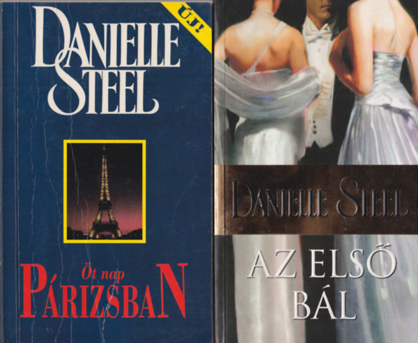 4 db Danielle Steel regny: Az els bl + t nap Prizsban + Emlkezs + Ersebb a szerelemnl