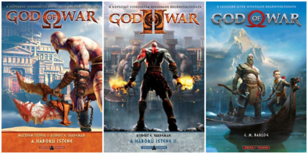 A hbor istene / God of War: A hbor istene + A hbor istene II.+ God of War  - 3 knyv egyben