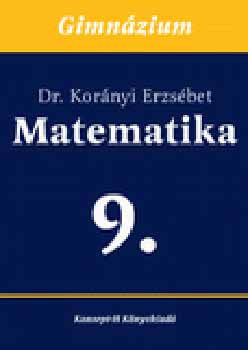 Matematika tanknyv,  gimnzium 9.