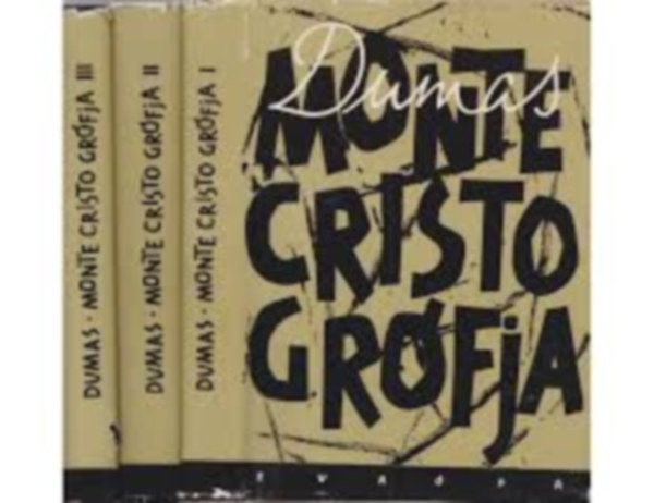 Monte Cristo grfja I-III.