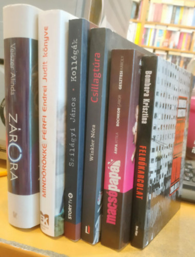 Winkler Nóra, Szilágyi János, Árpa Attila, Endrei Judit, Veiszer Alinda Bombera Krisztina - 6 db érdekességek: Felhőkarcolat; Csillagtúra; Kollégák; Macsó papák; Mindörökké férfi; Záróra (Harminc őszinte beszélgetés)