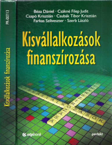 Bza-Csap-Farkas-Filep - Kisvllalkozsok finanszrozsa