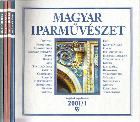 Magyar Iparmvszet 2001/1-4. (Teljes vfolyam)