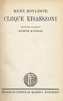 Cloque kisasszony