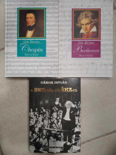 3 db zenei m: Chopin + Beethoven + A BHZ-tl az HZ-ig