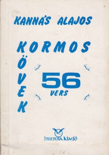 Kanns Alajos - Kormos kvek - 56 vers